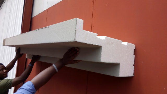 Polystyrene Parapet